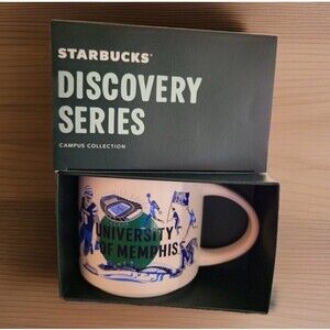 University of Memphis Starbucks Mug 2025 Discovery Series 14oz New Original Box